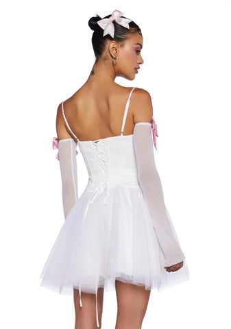 Another Dance Corset Mini Dress