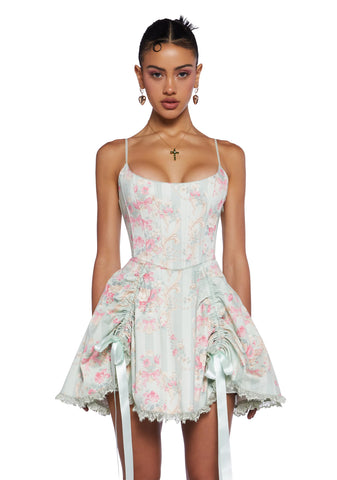 Ardent Affection Corset Mini Dress