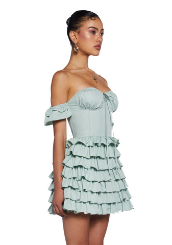 Exchanging Love Letters Mini Dress