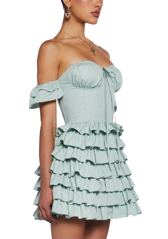 Exchanging Love Letters Mini Dress