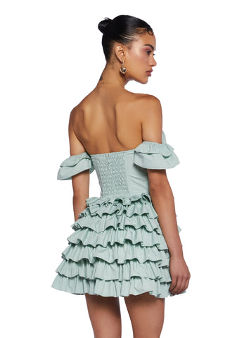 Exchanging Love Letters Mini Dress