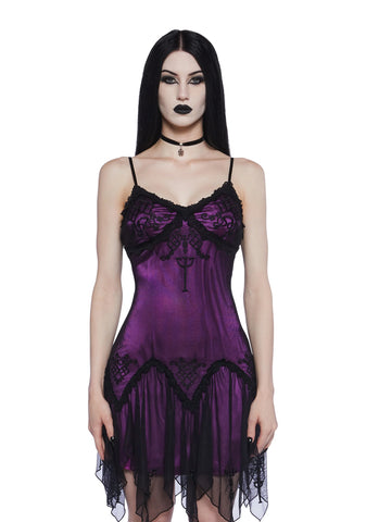 Queen Of Wands Slip Dress