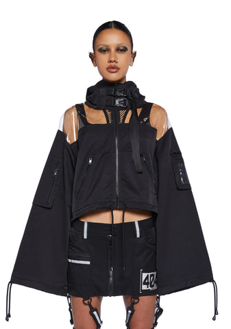 Transcendent Thunder Zip-Up Jacket