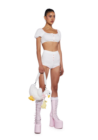 Swoon Sensibility Lounge Set - White