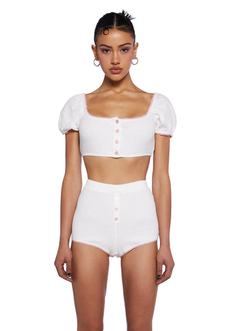 Swoon Sensibility Lounge Set - White