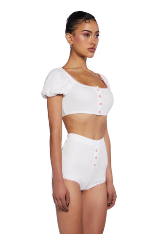 Swoon Sensibility Lounge Set - White