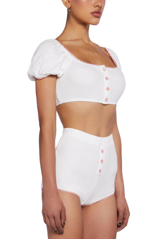 Swoon Sensibility Lounge Set - White