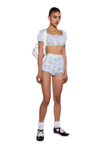 Swoon Sensibility Lounge Set - Blue