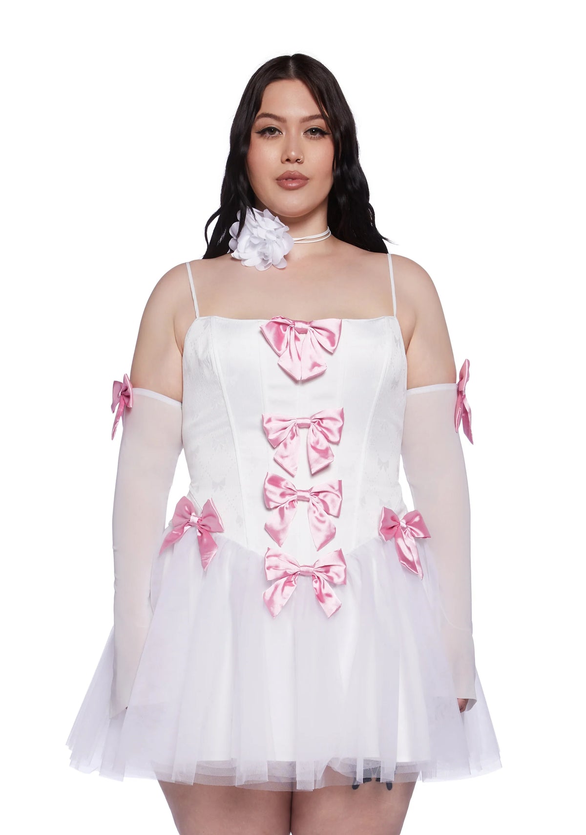 Plus Another Dance Corset Mini Dress