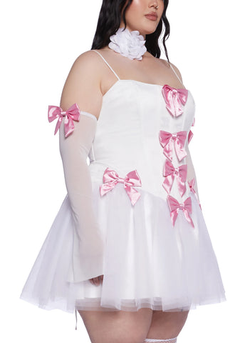 Plus Another Dance Corset Mini Dress