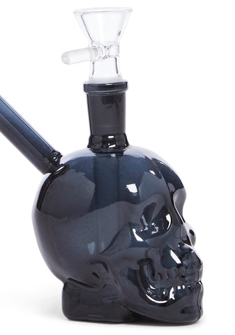 Let's Rot Skull Bong - Black