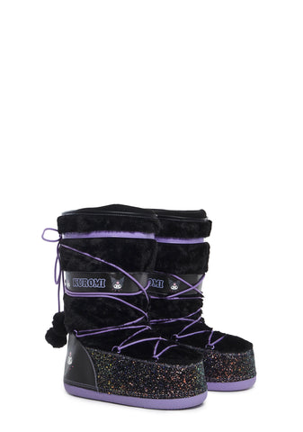 X Sanrio Blizz Boots - Kuromi