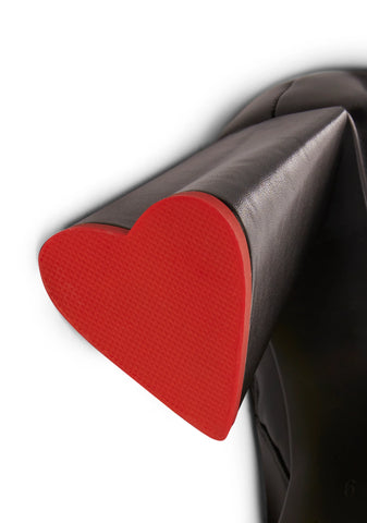 Sweet Talker Platform Boots - Black