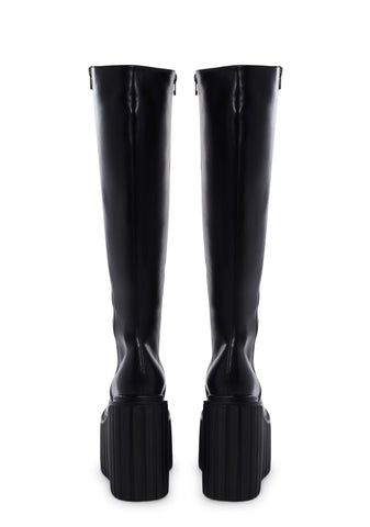 So Shallow Platform Boots
