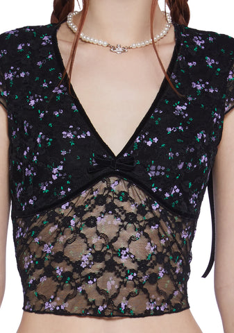 Fade Into You Lace Top