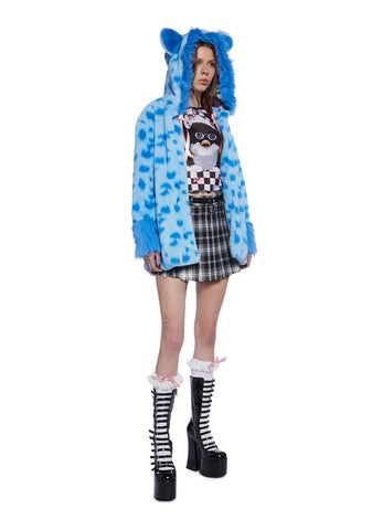 Sing Me A Song Faux Fur Coat