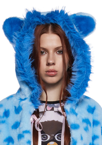 Sing Me A Song Faux Fur Coat