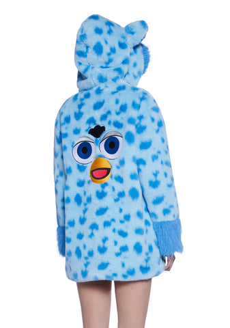 Sing Me A Song Faux Fur Coat