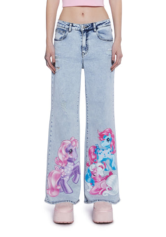 True Friend Wide Leg Jeans
