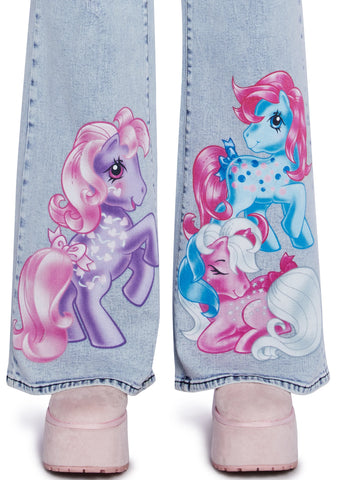 True Friend Wide Leg Jeans