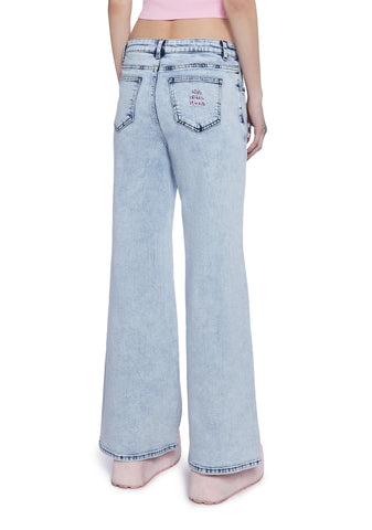 True Friend Wide Leg Jeans