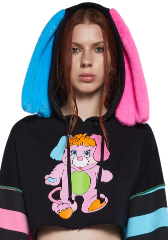 Pancake Popple Cropped Hoodie