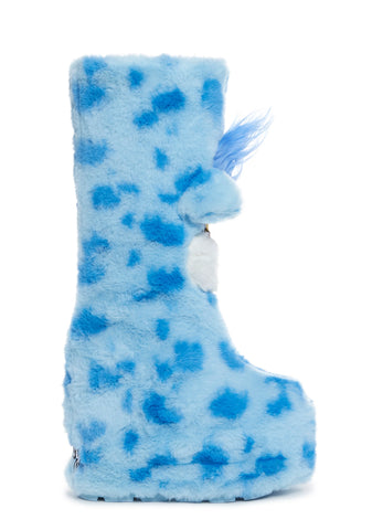 Sing Me A Song Platform Boots