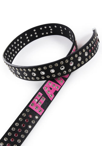 Fame Rhinestone Belt