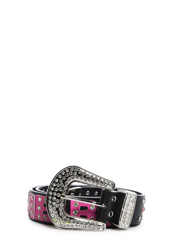 Fame Rhinestone Belt