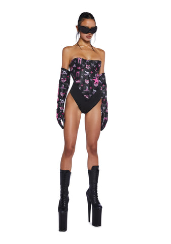 Fame Moto Gloves - Multi