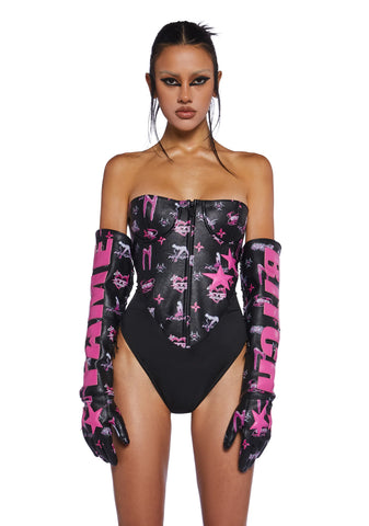 Fame Moto Gloves - Multi