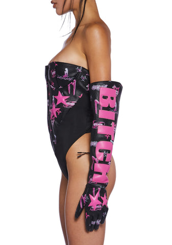 Fame Moto Gloves - Multi