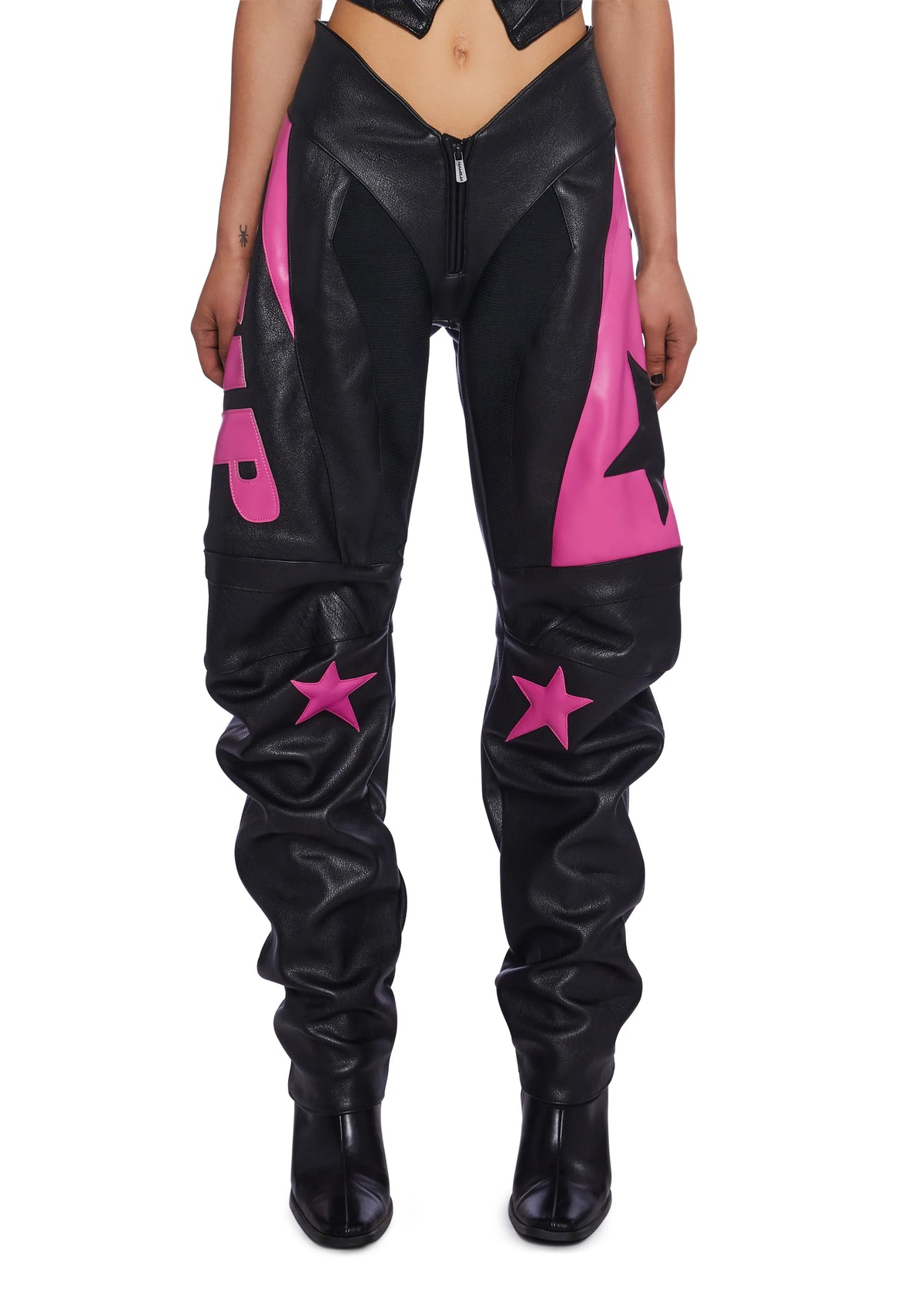 Fame Moto Pants - Multi