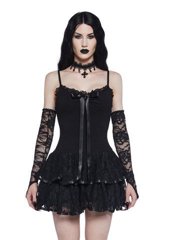 Haunted Beauty Mini Dress