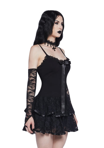 Haunted Beauty Mini Dress