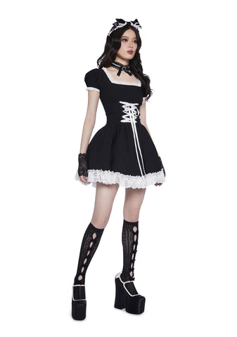 Absolute Grim Mini Dress