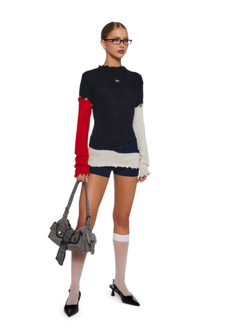 Liquorice Knit Sweater