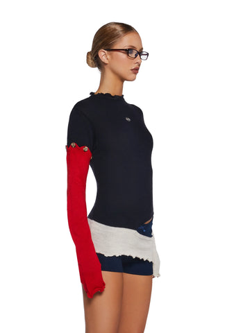 Liquorice Knit Sweater