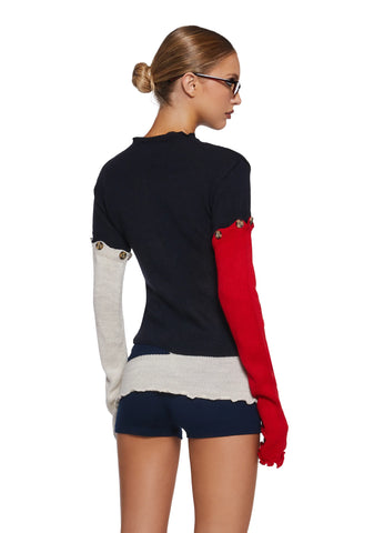 Liquorice Knit Sweater