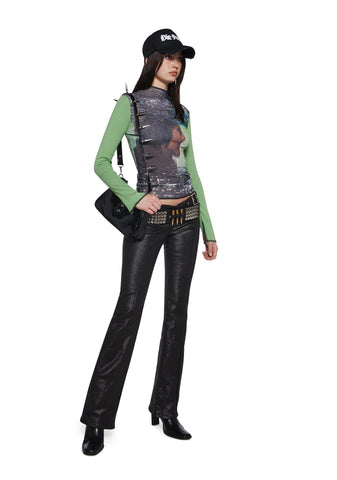 Analogue Long Sleeve Top