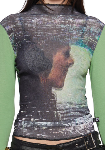 Analogue Long Sleeve Top