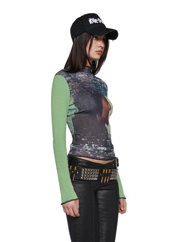 Analogue Long Sleeve Top