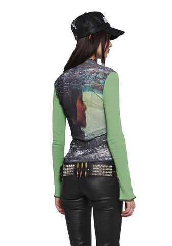 Analogue Long Sleeve Top