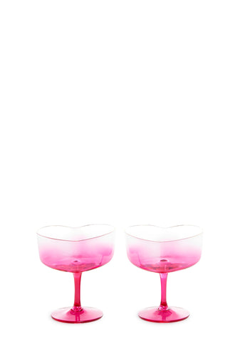 Sweetheart Martini Glass Set
