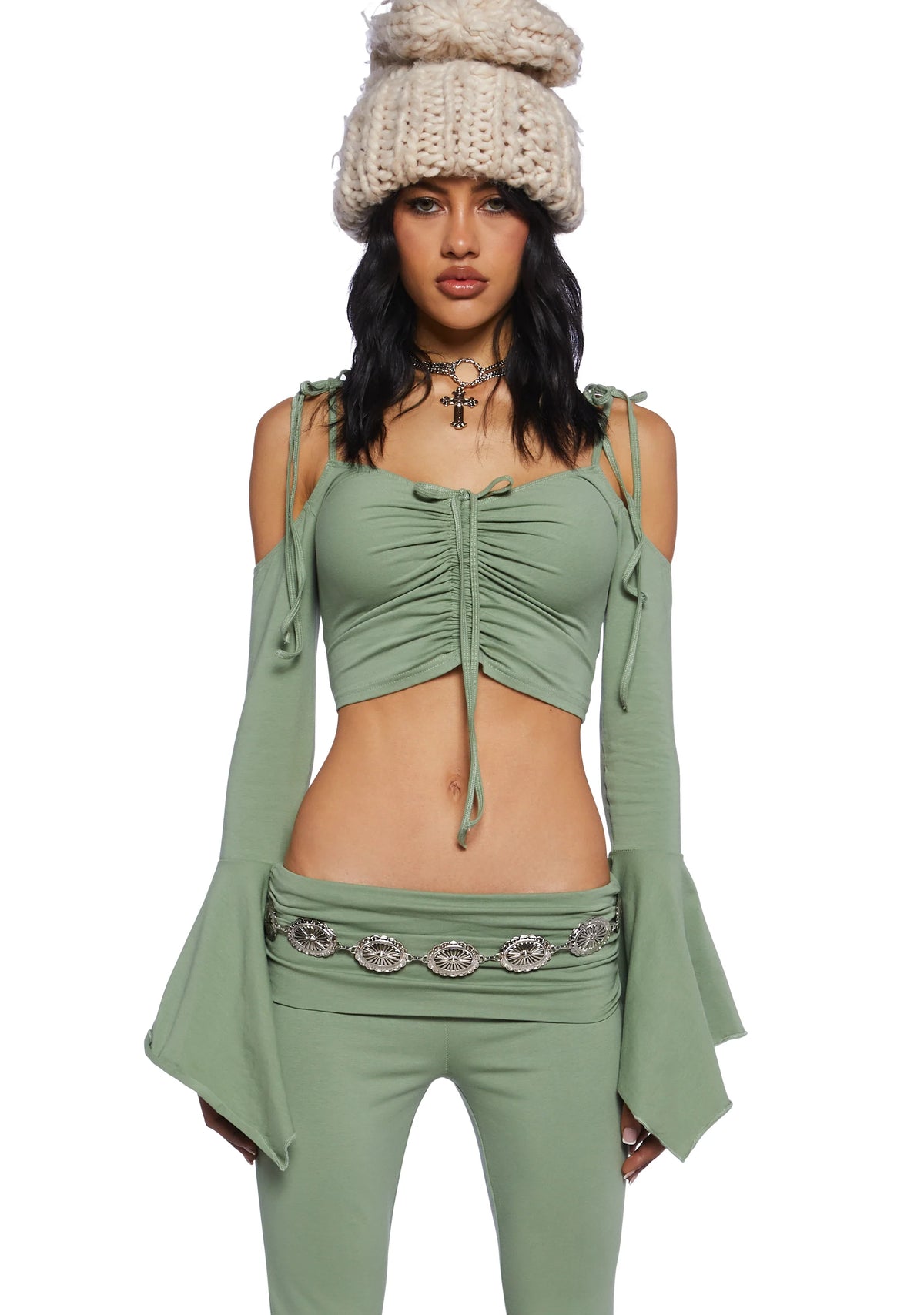 Western Romance Concho Belt