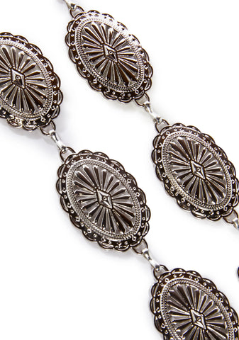 Western Romance Concho Belt