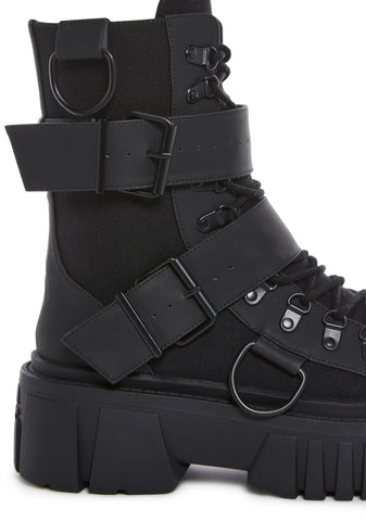 Low Traitor Boots - Black
