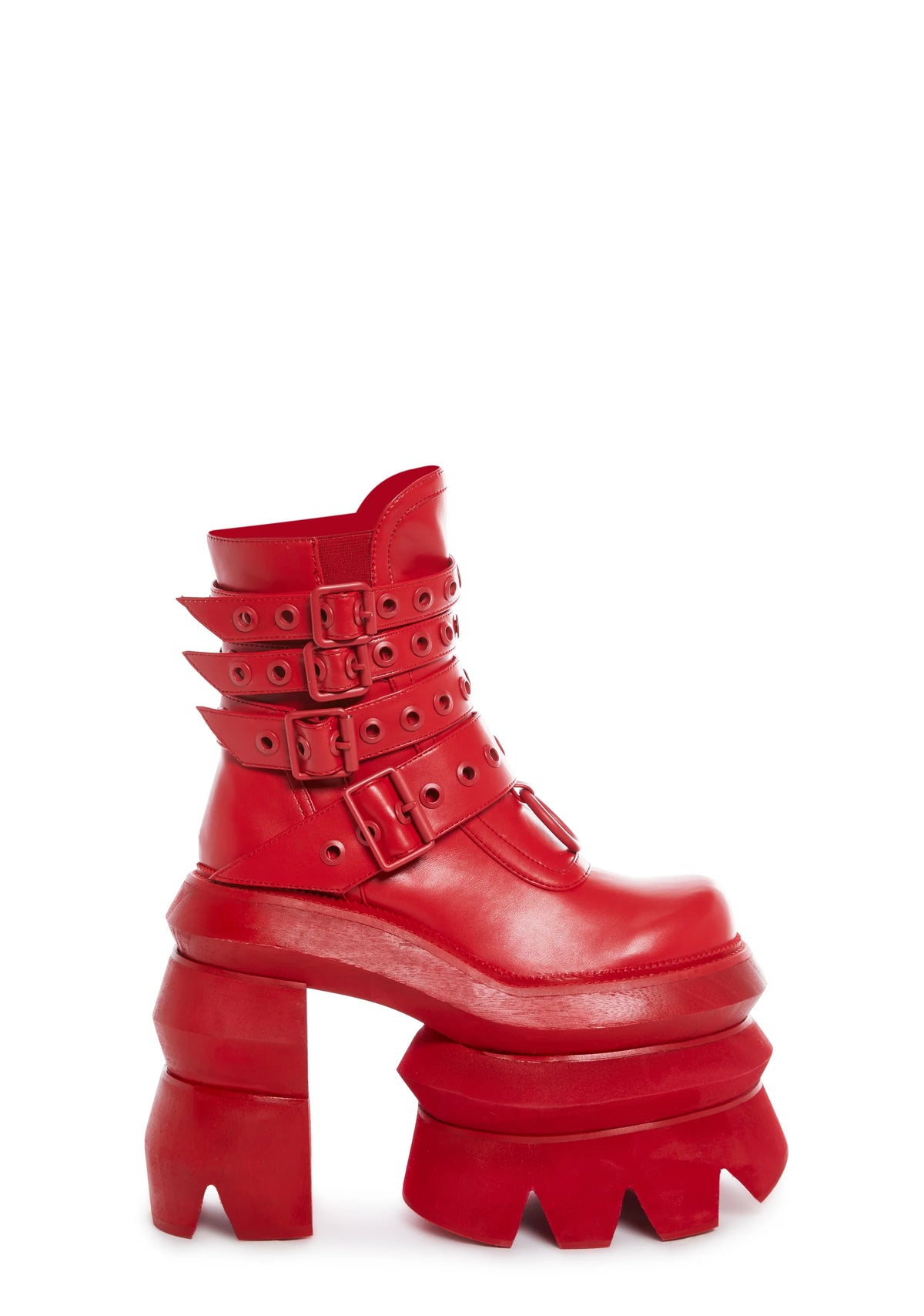 Never A Sellout Ankle Boots - Red