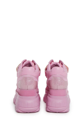Fairywalker Platform Sneakers - Pink
