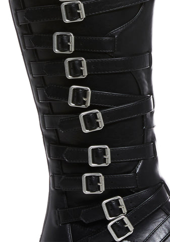 Modulation Knee High Boots